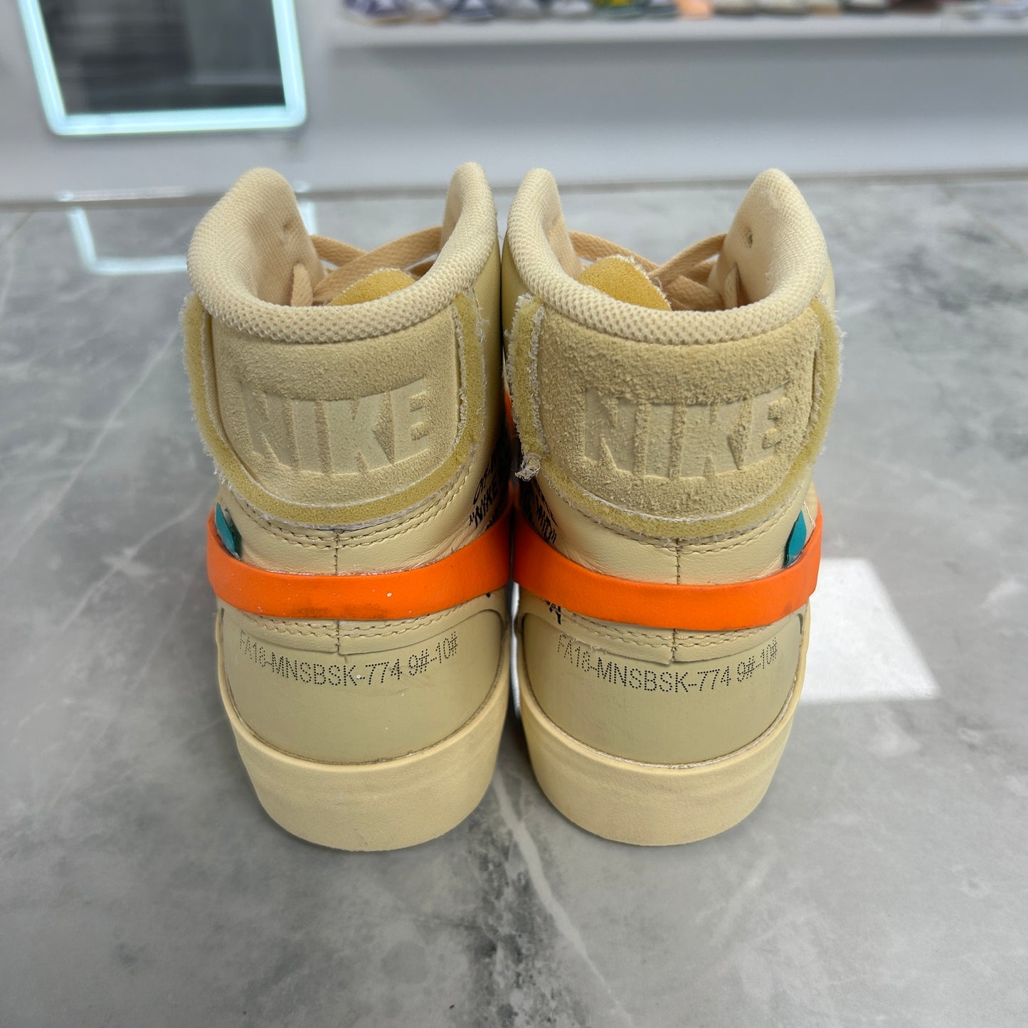 Nike Blazer Mid Off-White All Hallow's Eve (USED NO BOX)