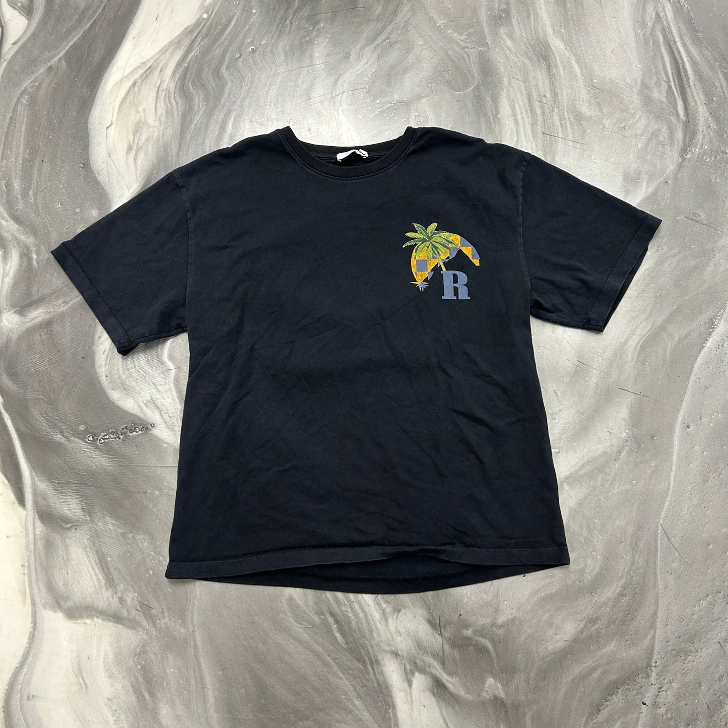 Rhude Moonlight Tropics Tee
"Vintage Black'