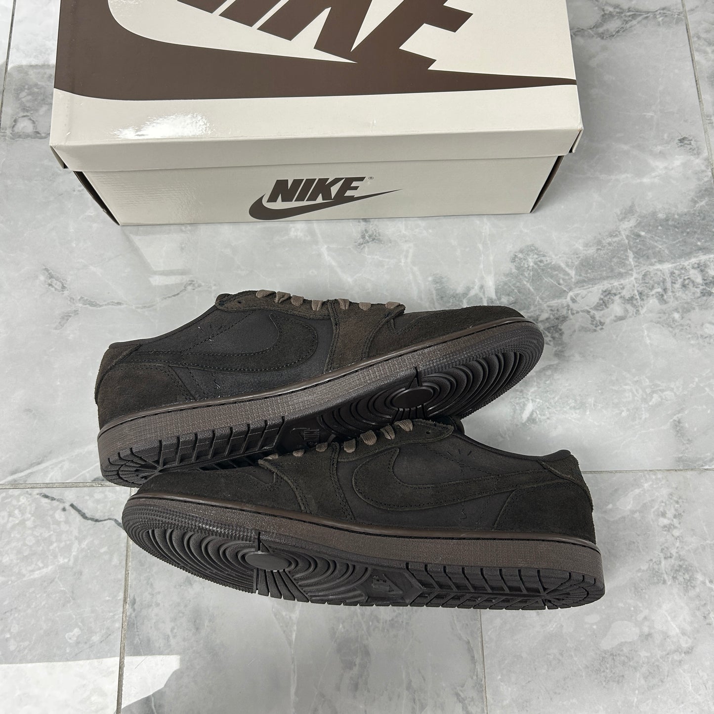 Jordan 1 Retro Low OG SP Travis Scott Velvet Brown (Used)