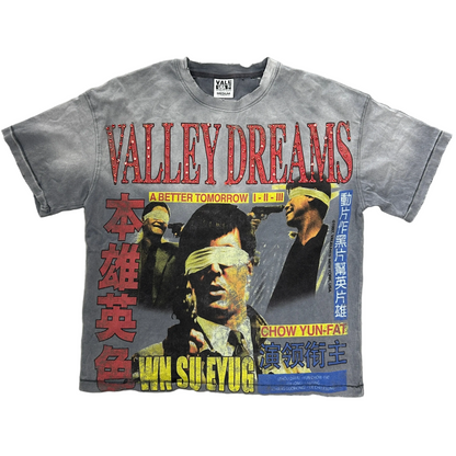 Vale Forever Robber Bling Tee Grey