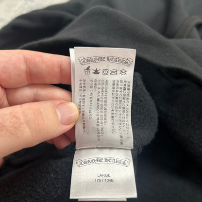 Chrome Hearts Floral Sleeve Horseshoe Hoodie