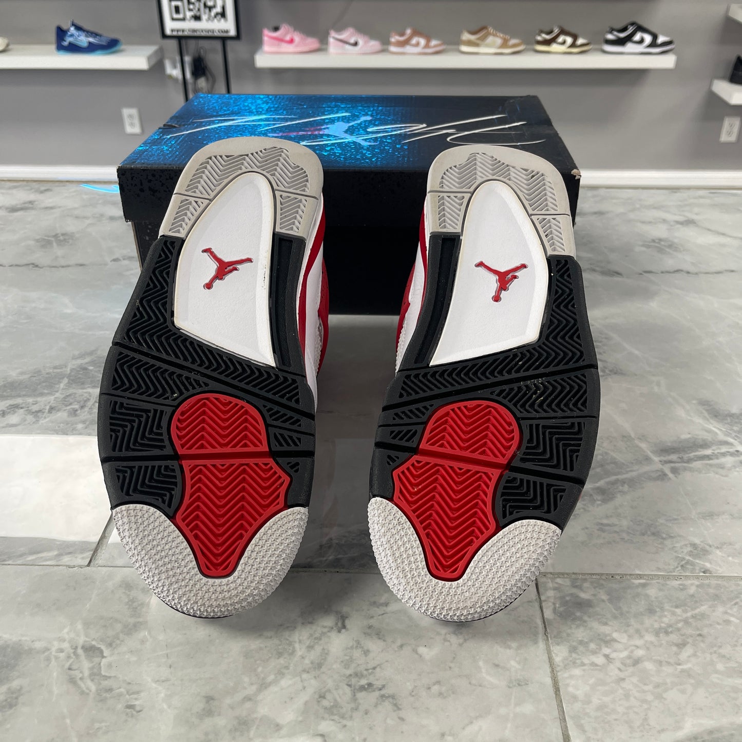 Jordan 4 Retro Red Cement (USED)