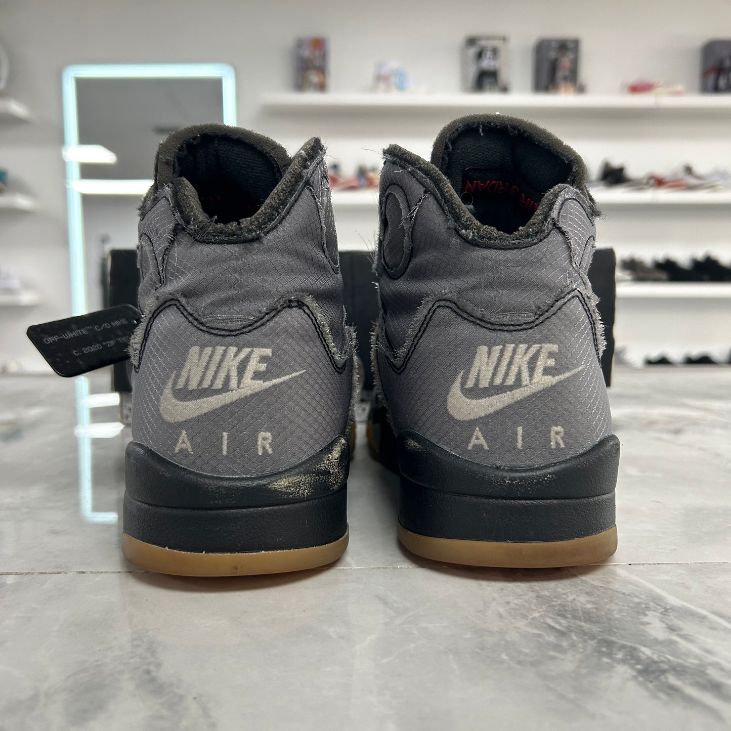 Jordan 5 Retro Off-White Black - view 4