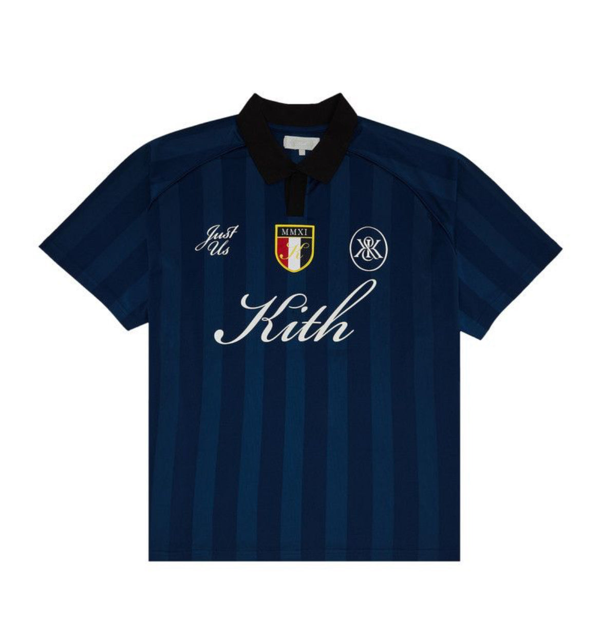 Kith Shadow Stripe Marcel Soccer Jersey Gulf