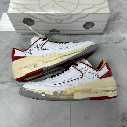 Jordan 2 Retro Low SP Off-White White Red (USED)