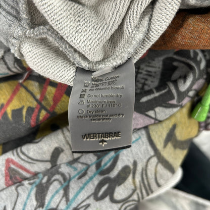 Vertabrae Detention Shorts Grey
