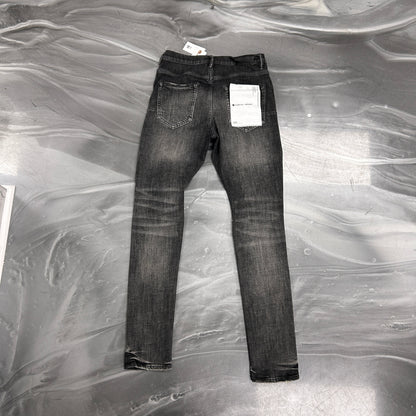 Purple Brand P002 Grey Wash Knee Rip