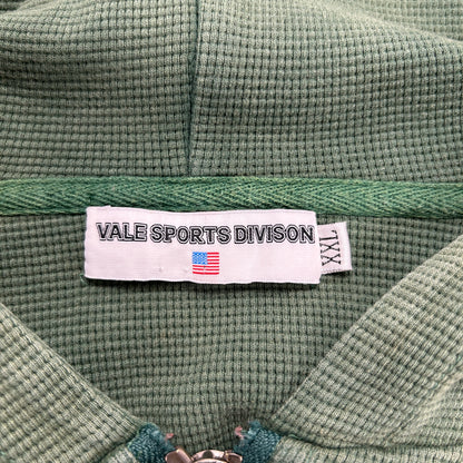 Vale Forever USA14 Thermal Green Zip Up Hoodie
