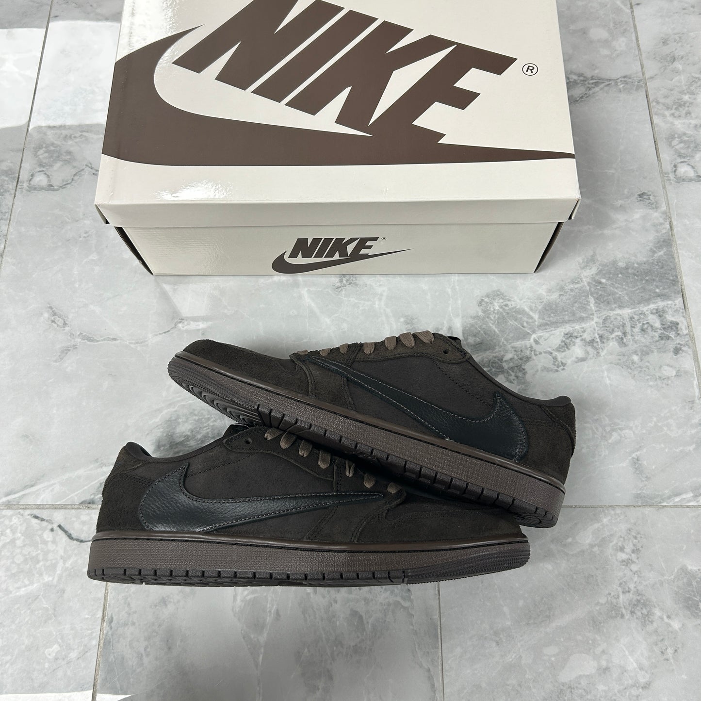 Jordan 1 Retro Low OG SP Travis Scott Velvet Brown (Used)