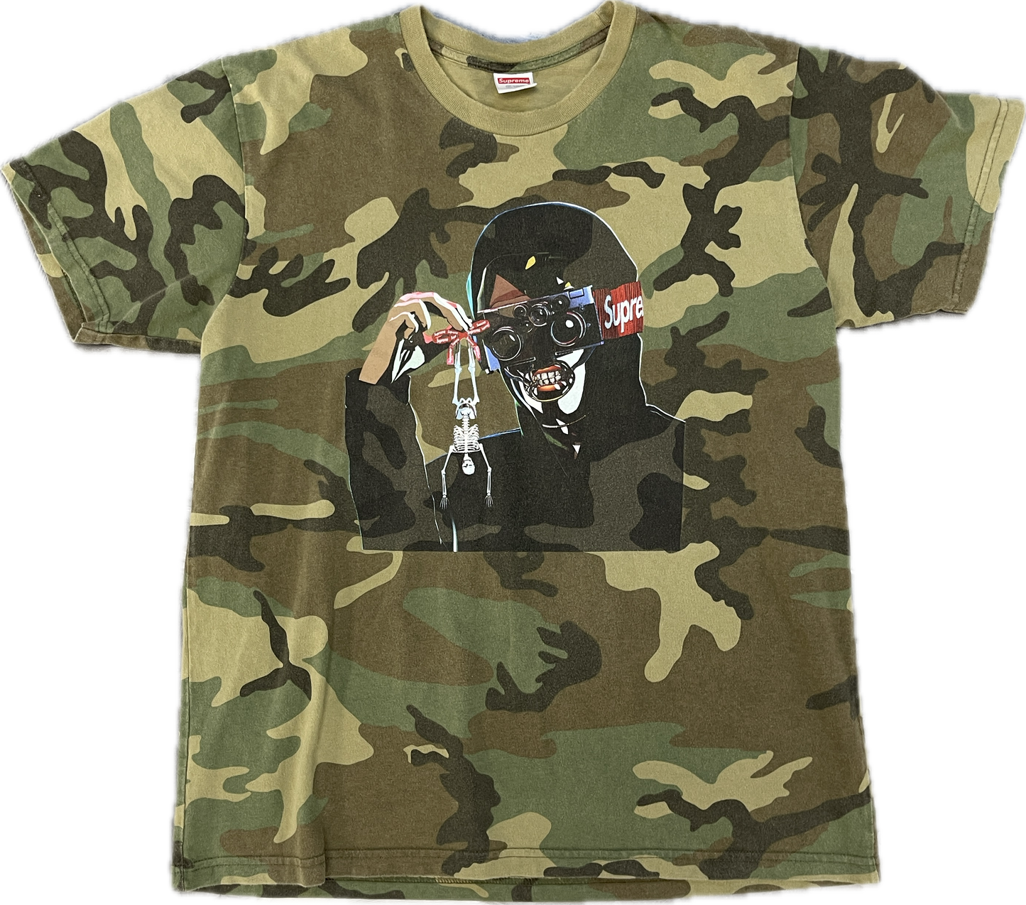 Supreme Creeper Tee Woodland Camo