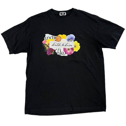 Kith & Kin Flower Tee Black