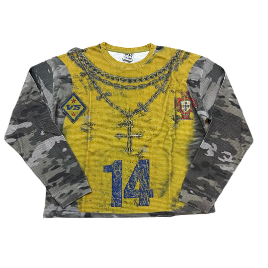 Vale Camo Futball Thermal Long Sleeve Tee