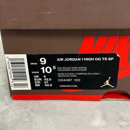 Jordan 1 High Retro OG Travis Scott Mocha (USED)