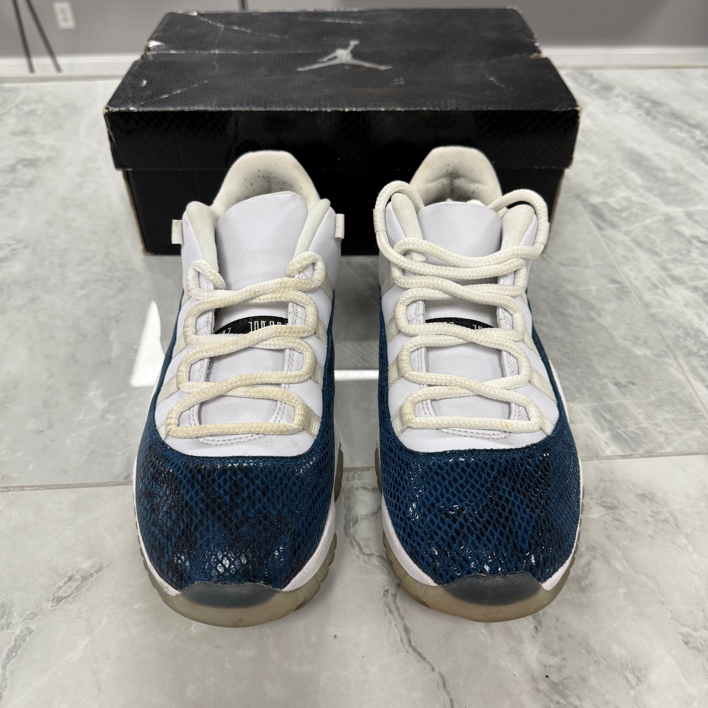 Jordan 11 Retro Low Snake Navy (2019)(USED)