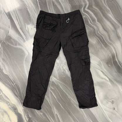 Kith Dupont Cargo Pocket Convertible Nylon Pants Black