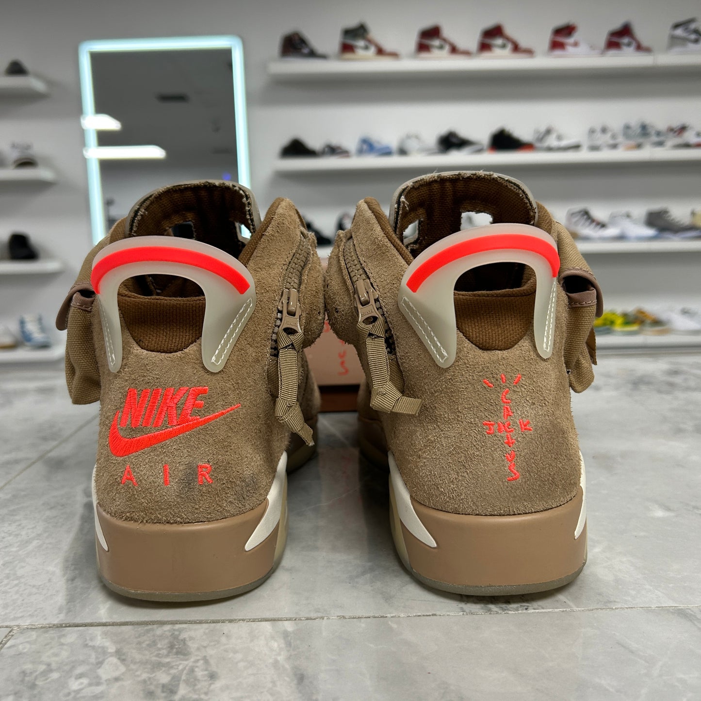 Jordan 6 Retro Travis Scott British Khaki (Used)