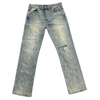 Amiri Light Wash Shotgun Denim