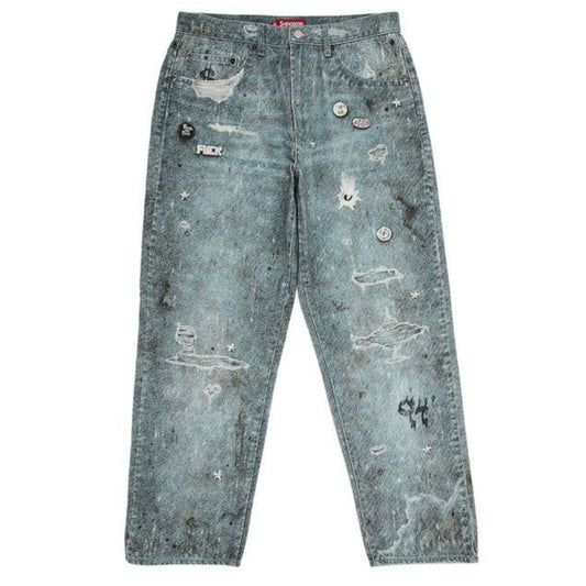 Supreme HJR Trompe L'oeil Loose
Fit Jean Blue