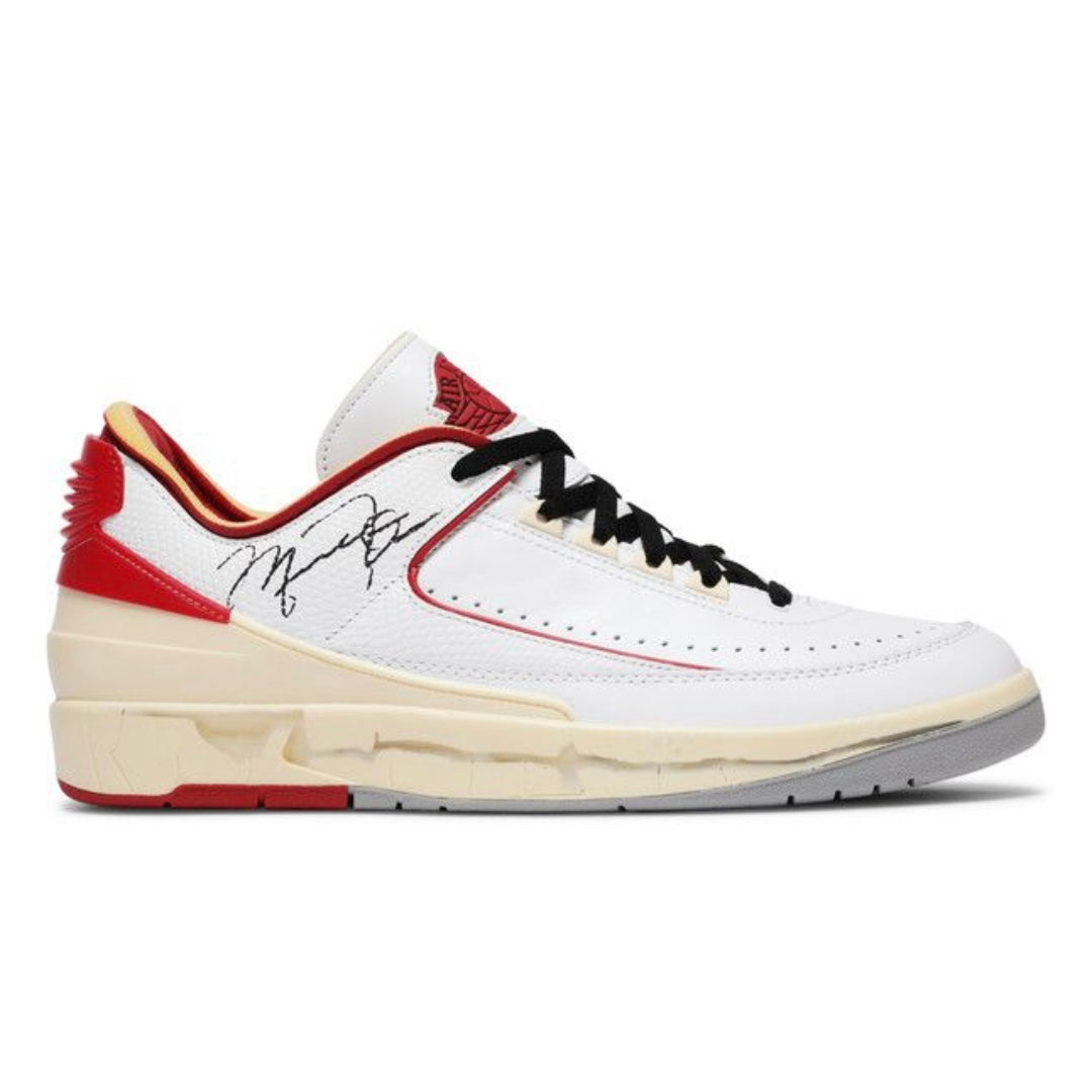 Jordan 2 Retro Low SP Off-White White Red (USED)