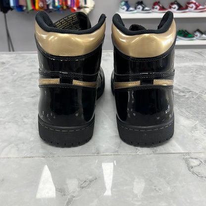 Jordan 1 Retro High Black Metallic Gold (Used No Box)