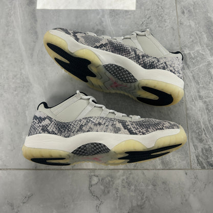 Air Jordan 11 Retro Low Light Bone Snakeskin (USED NO BOX)