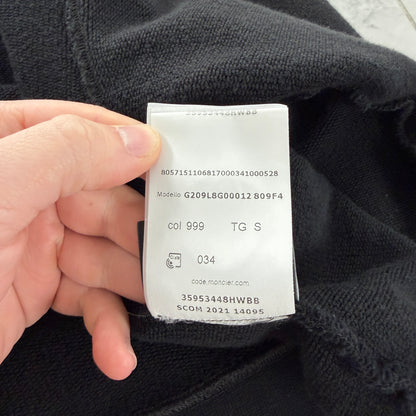 Moncler X Palm Angels Black Crewneck Sweatshirt