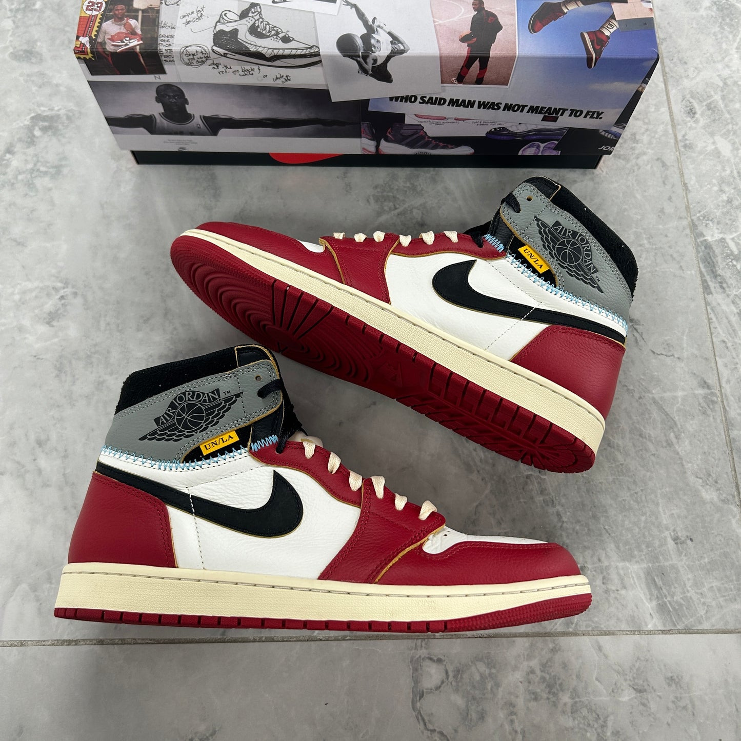 Air Jordan 1 Retro High OG SP Union LA Chicago Shadow (Used)