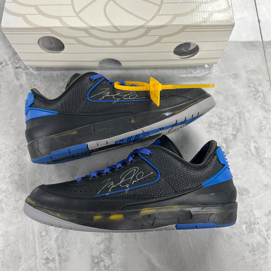 Jordan 2 Retro Low SP Off-White Black Blue - view 2