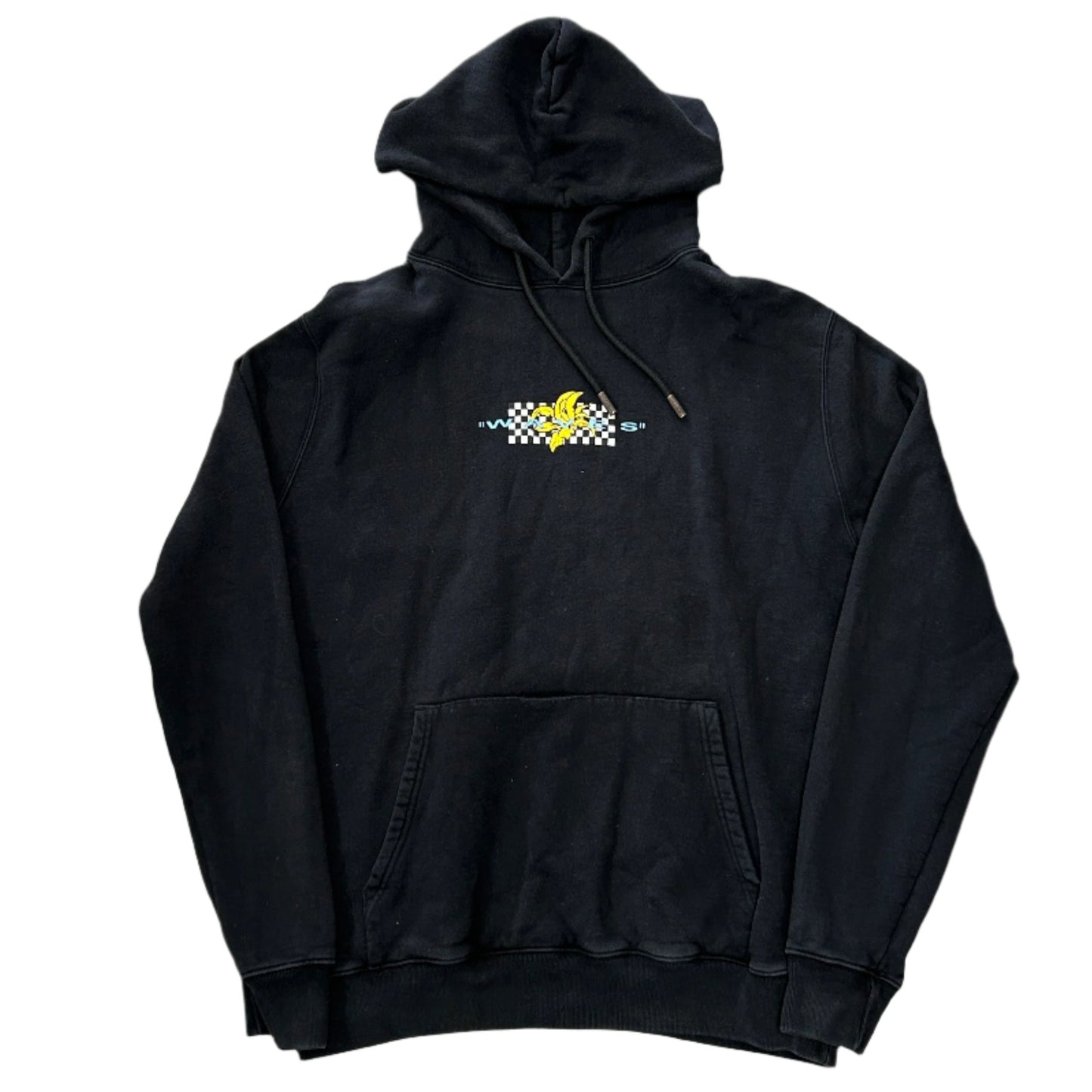 Off-White x Saks Exclusive Waves Hoodie Black