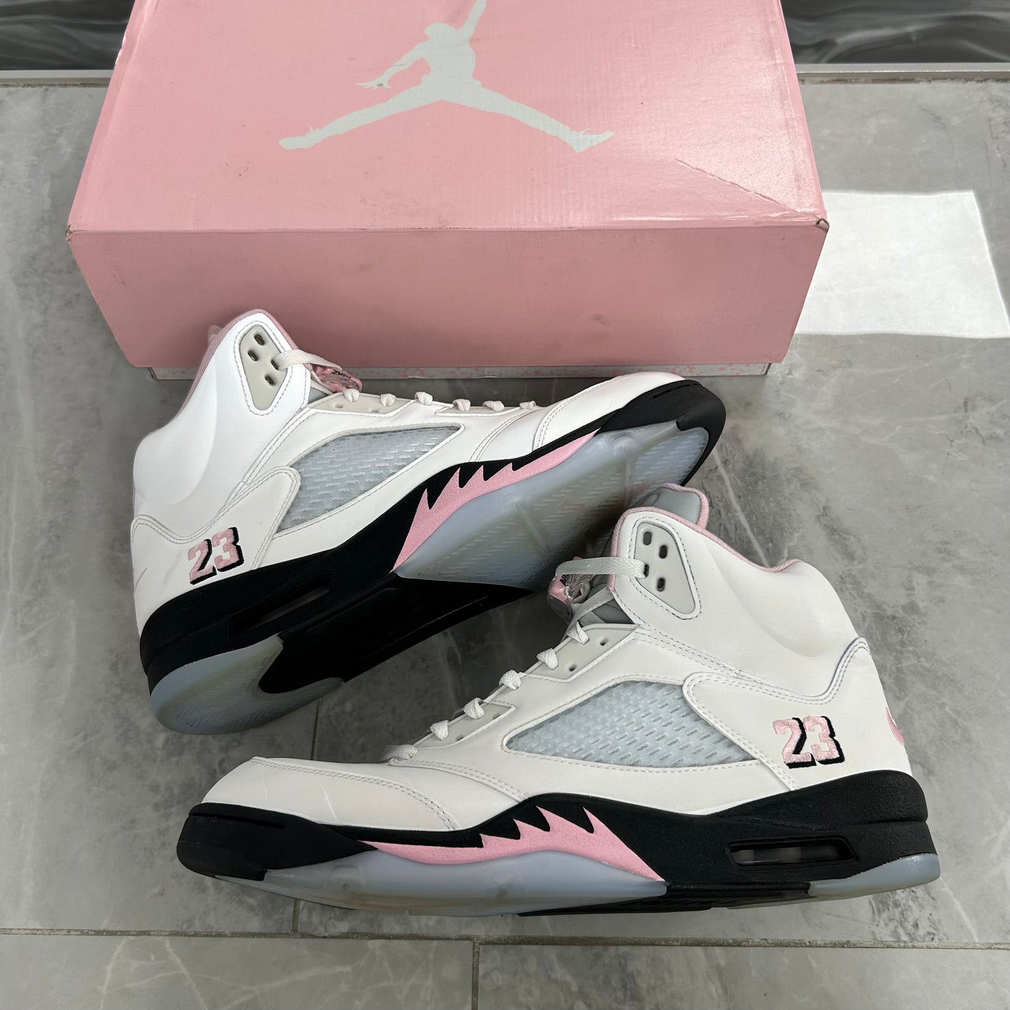 Jordan 5 Retro Medium Soft Pink (USED)