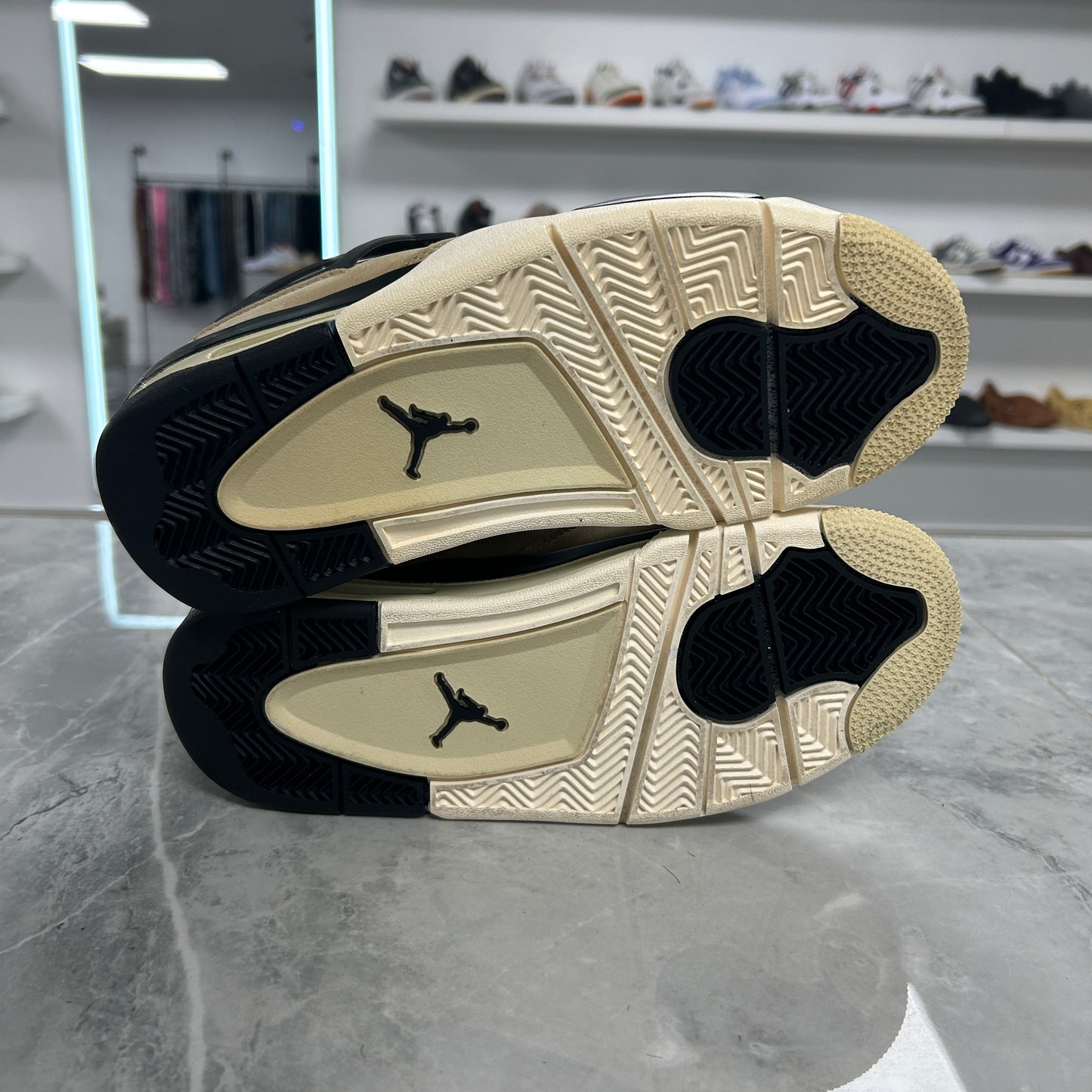 Air Jordan 4 Retro Fossil Mushroom (Used)(No Box)