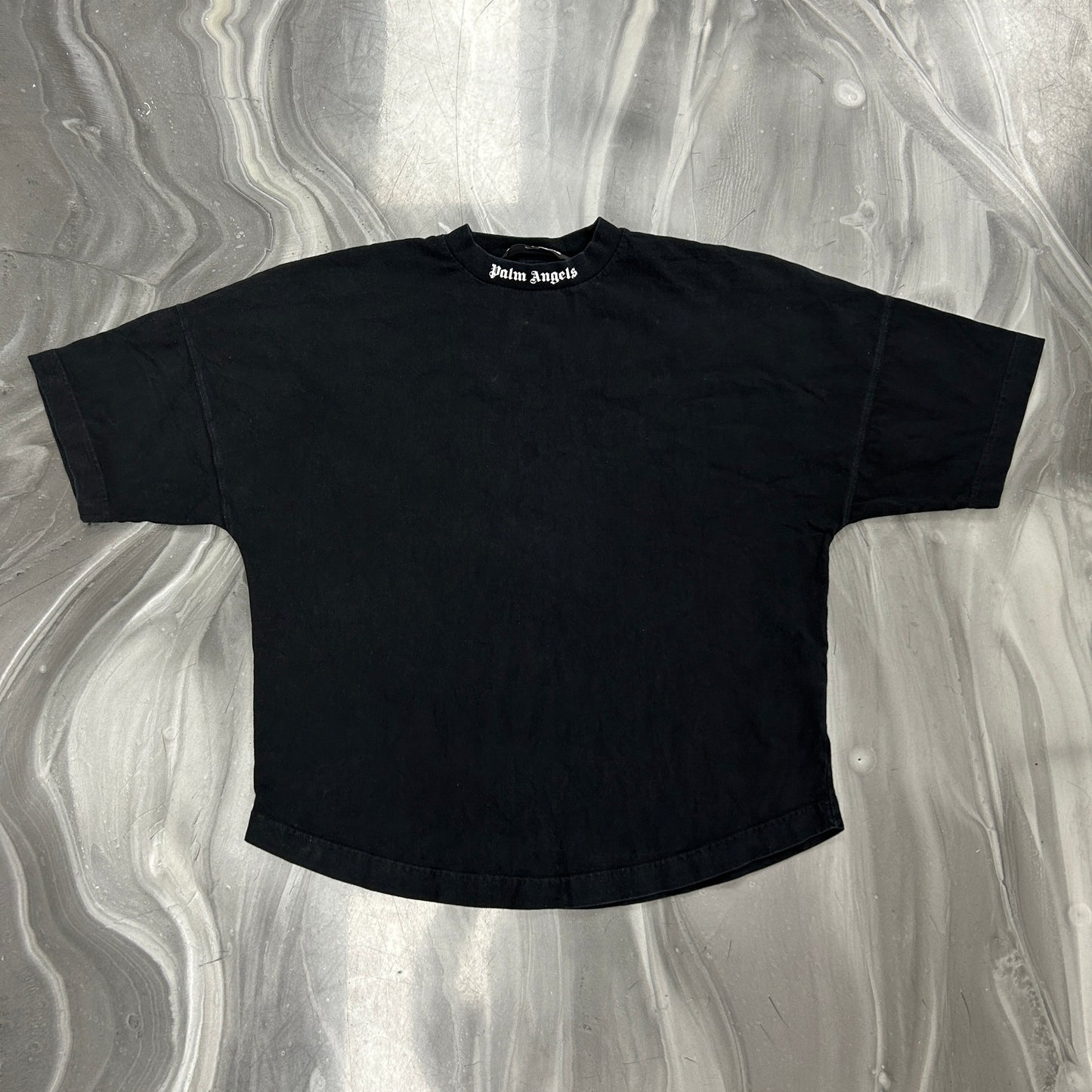 Palm Angels Classic Logo Print   T-shirt Black