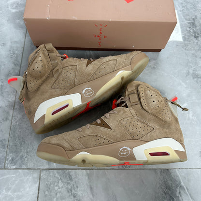 Jordan 6 Retro Travis Scott British Khaki (Used)