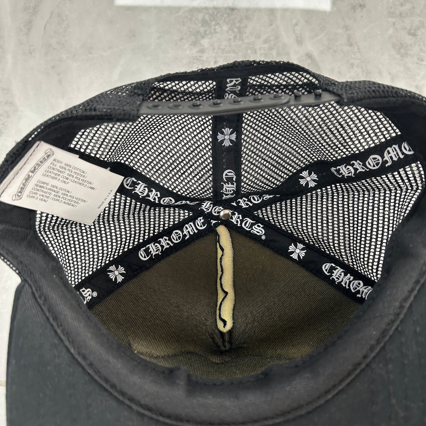 Chrome Hearts Matty Boy Chomper Patch Trucker Hat