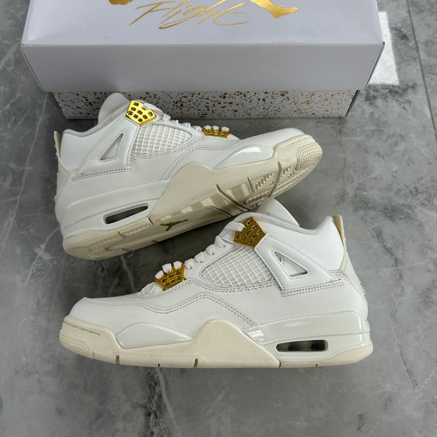Air Jordan 4 Retro Metallic Gold (USED)