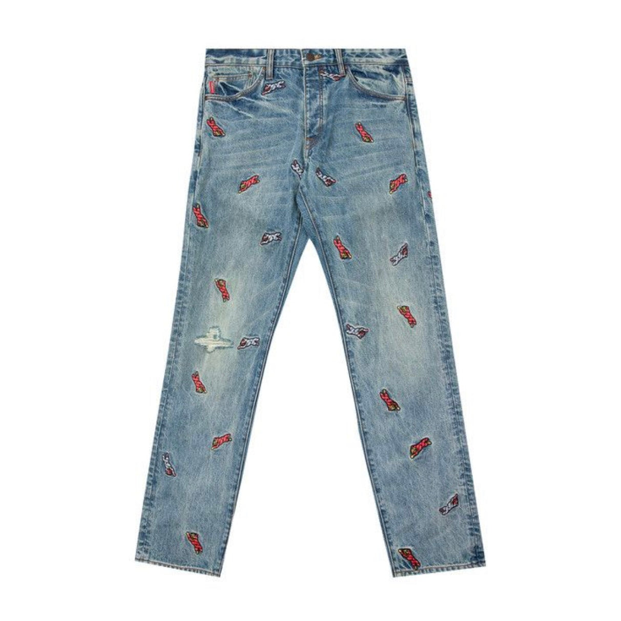 Icecream All Caps Jeans Faded