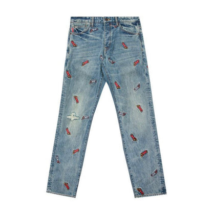 Icecream All Caps Jeans Faded