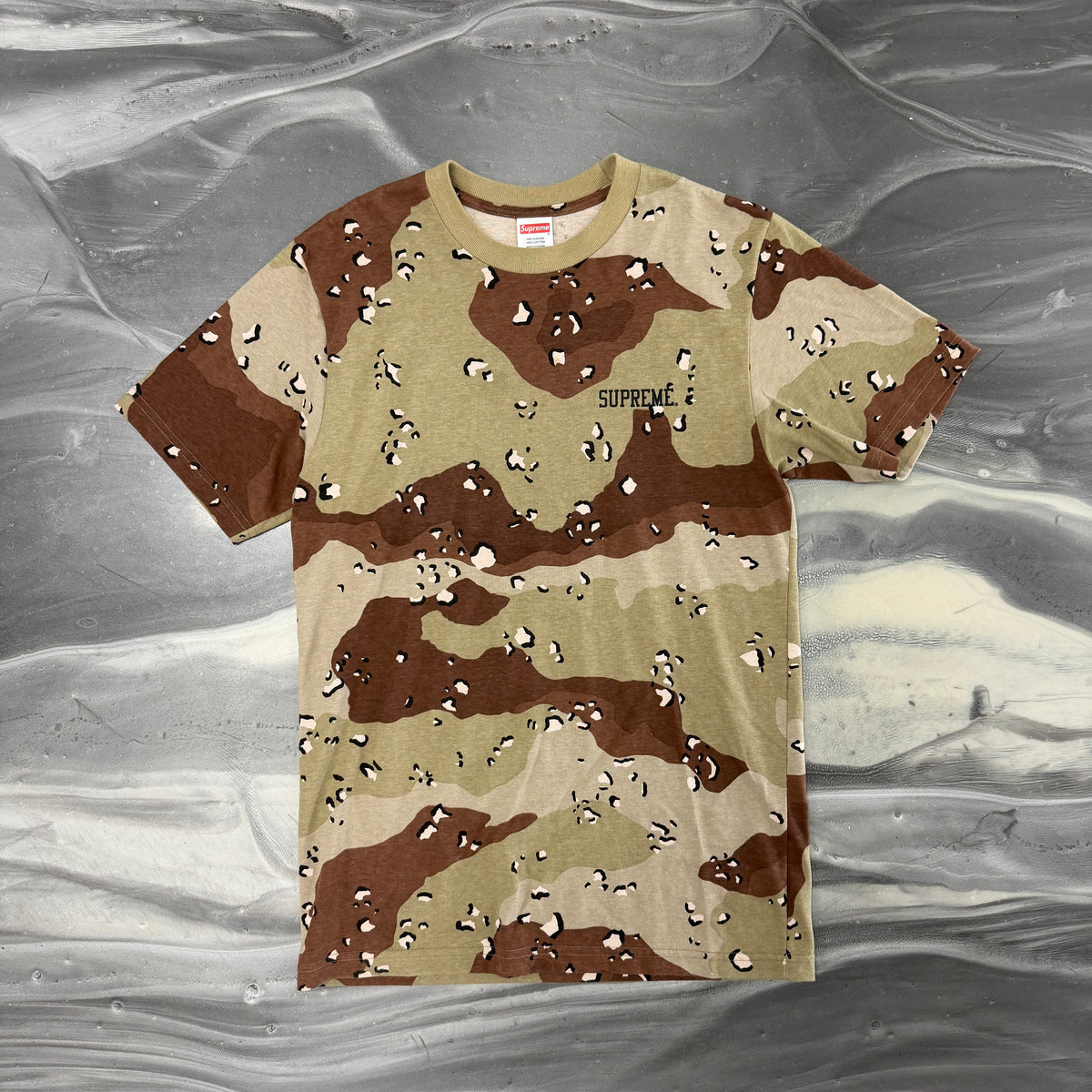 Supreme Dash Snow Tee Chocolate Chip Camo