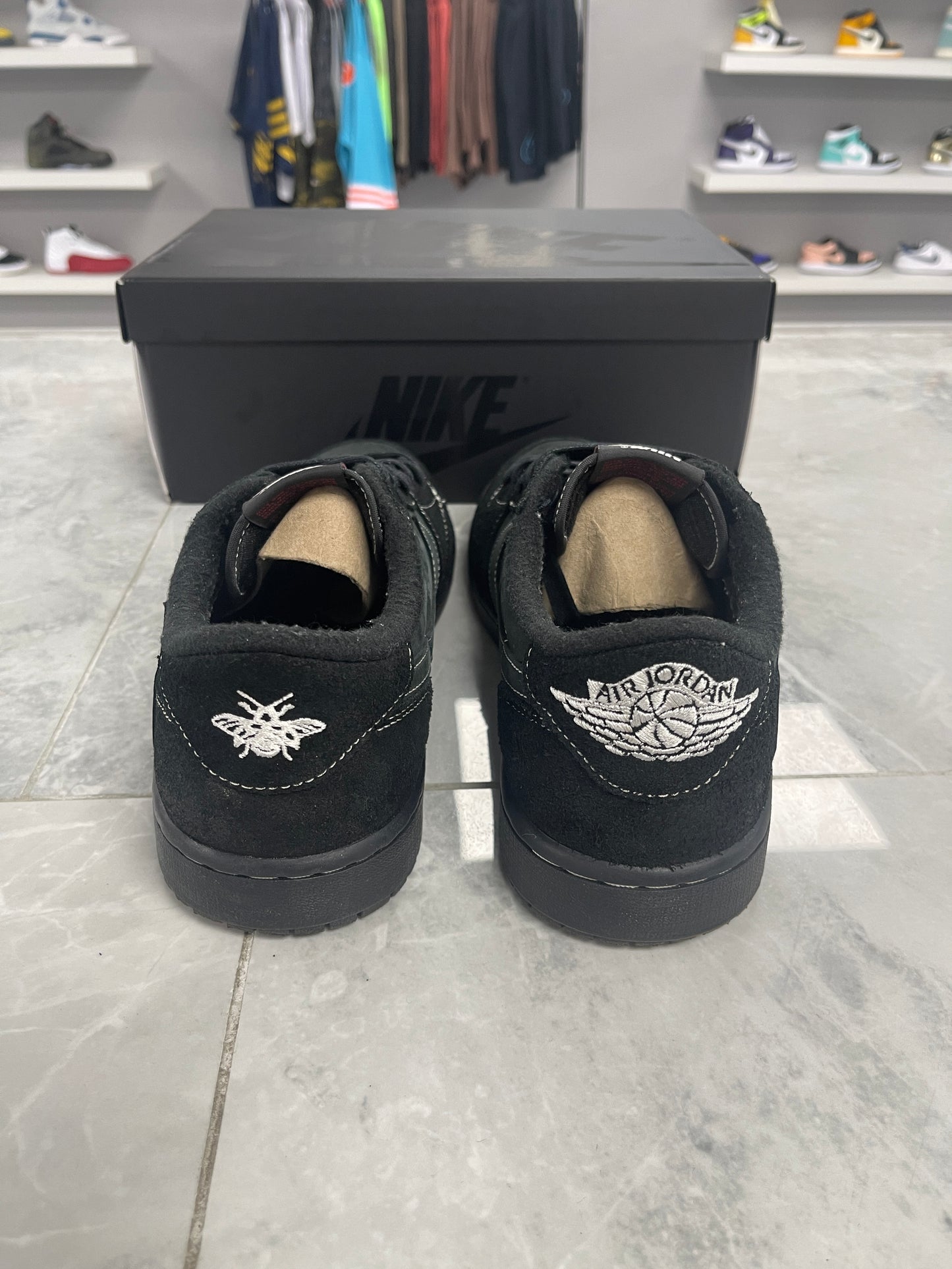 Jordan 1 Retro Low OG SP Travis Scott Black Phantom (USED)