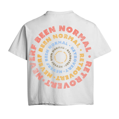 Retrovert Sun Tongue Tee White