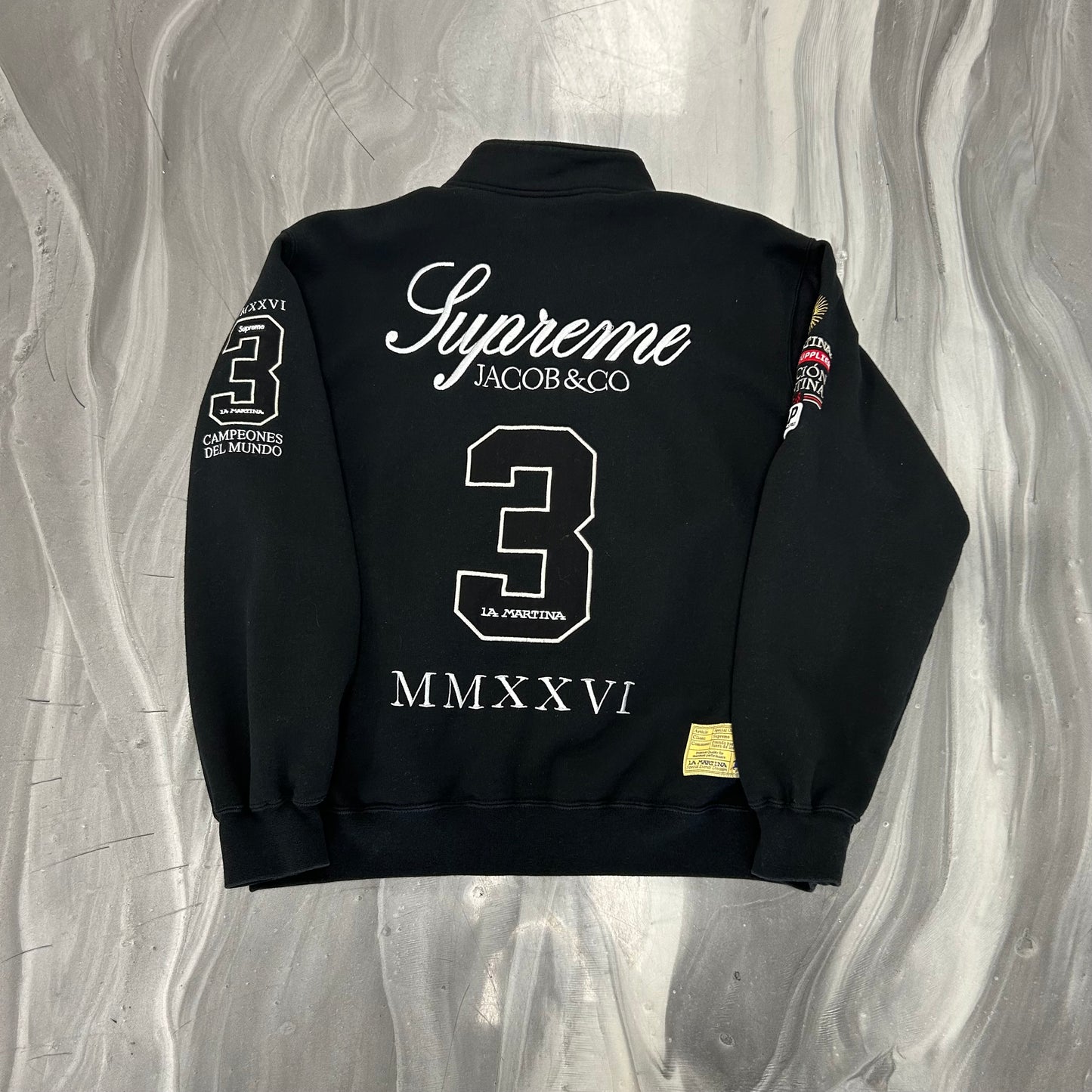 Supreme Jacob & Co Black Jacket