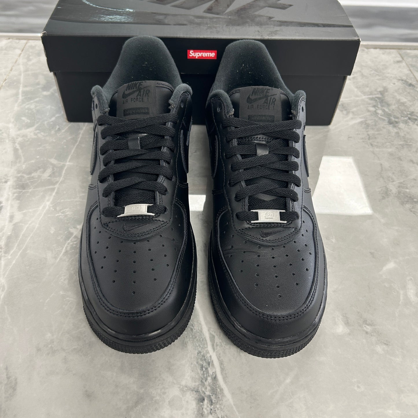 Nike Air Force 1 Low Supreme Black (USED)