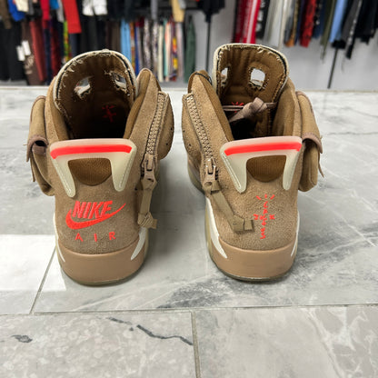 Jordan 6 Retro Travis Scott British Khaki (USED NO BOX)