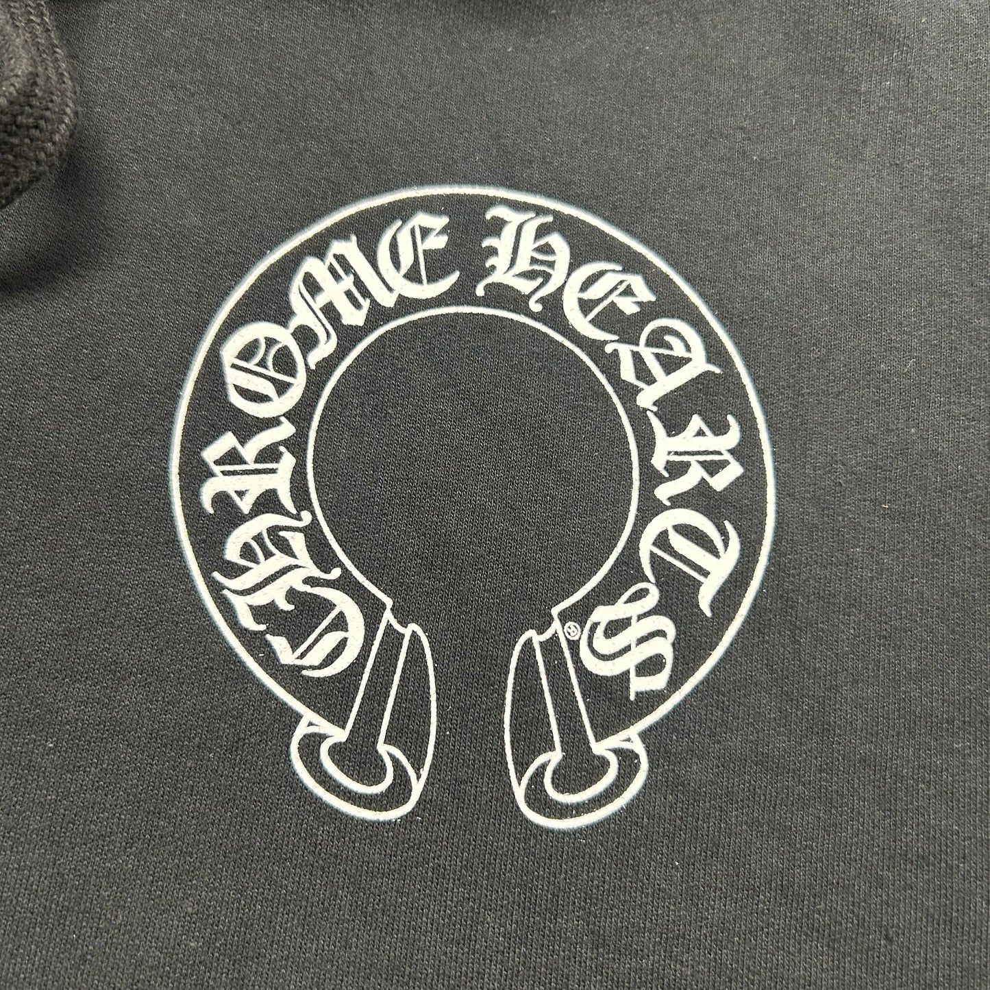 Chrome Hearts Floral Sleeve Horseshoe Hoodie