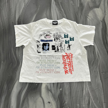 RETROVERT Rhinestone Never Enough T-Shirt