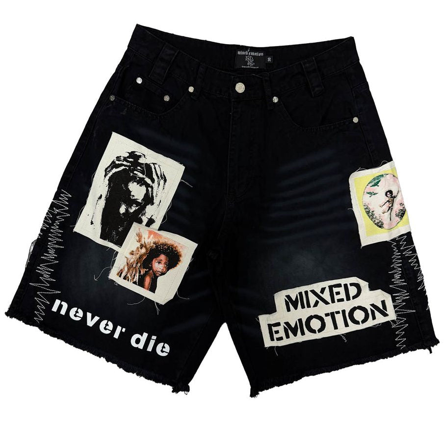 Mixed Emotion Chaos Carpenter Shorts Black