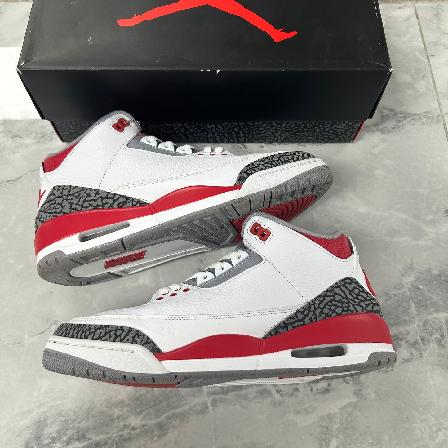 Jordan 3 Retro Fire Red (2022)(USED)