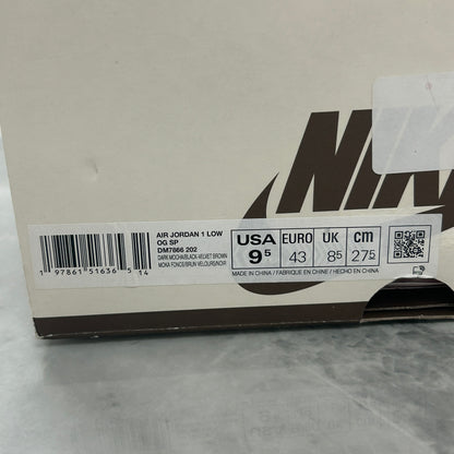 Jordan 1 Retro Low OG SP Travis Scott Velvet Brown (USED)