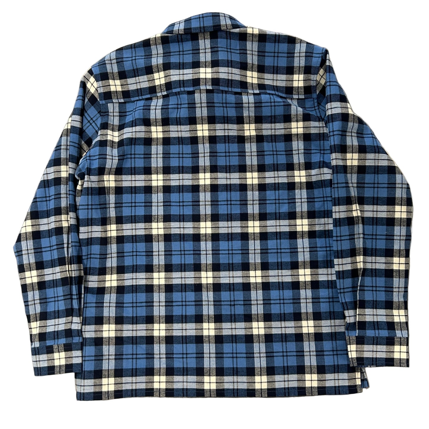 Kith Plaid Blue Flannel