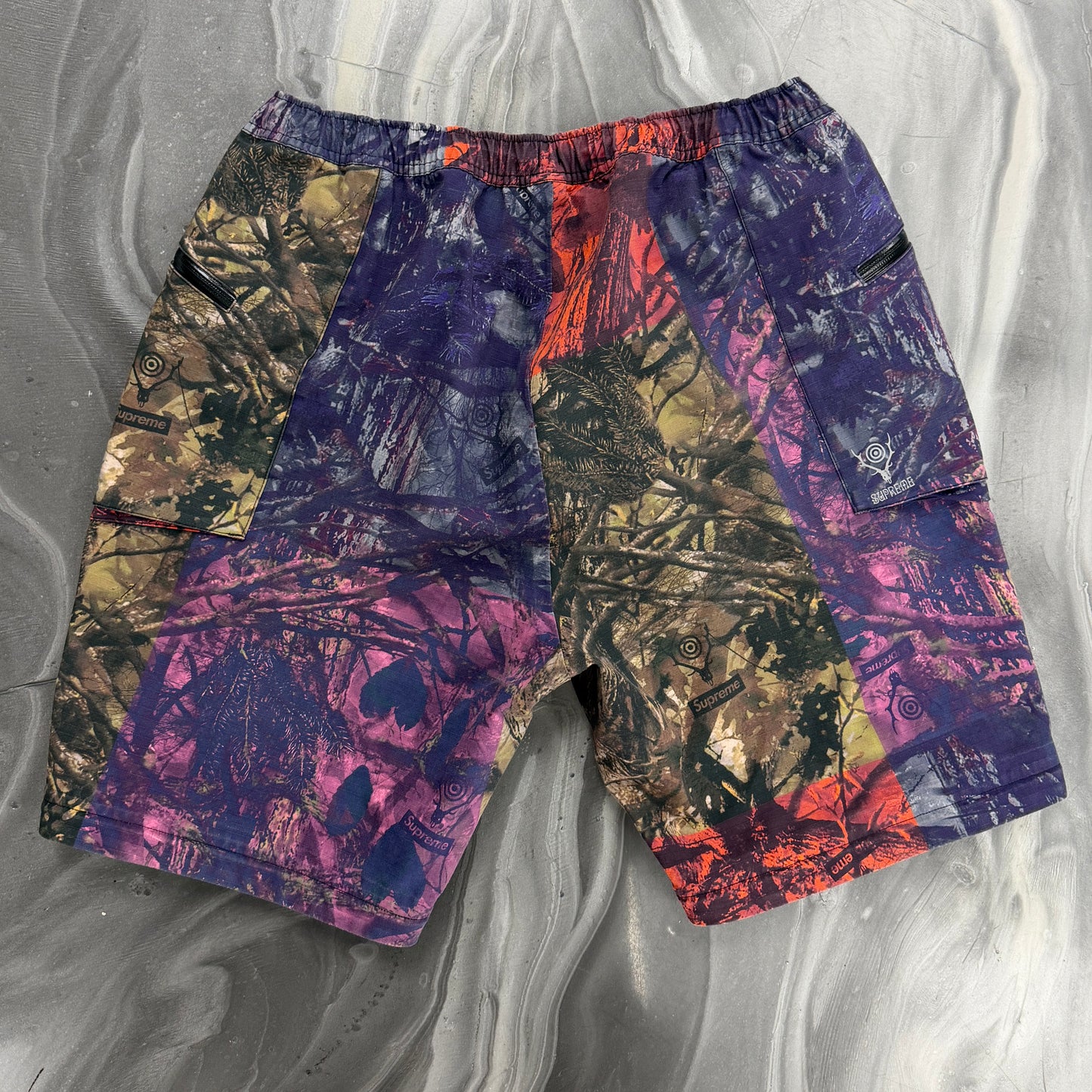 Supreme SOUTH2 WEST8 River Trek Shorts Multi Camo (SS21)